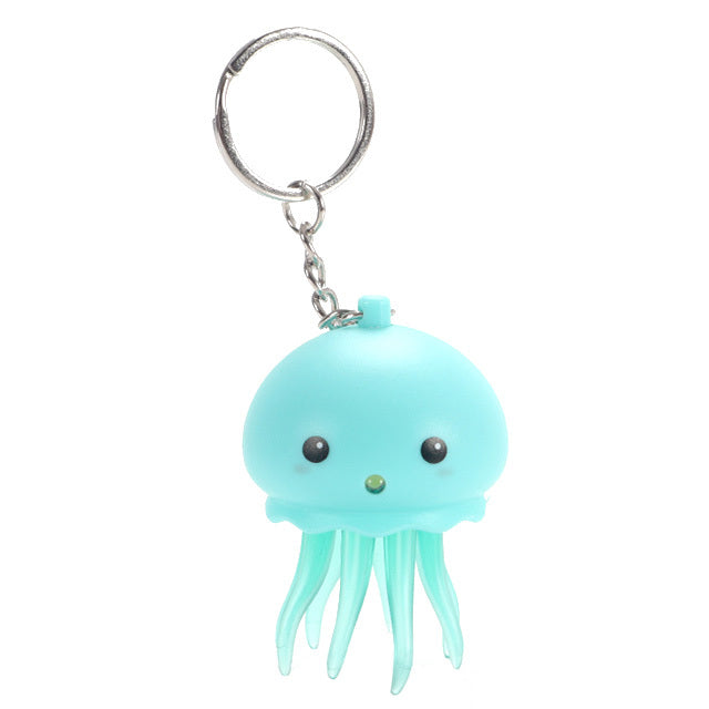 Jellyfish Flashlight Bag Charm — Green