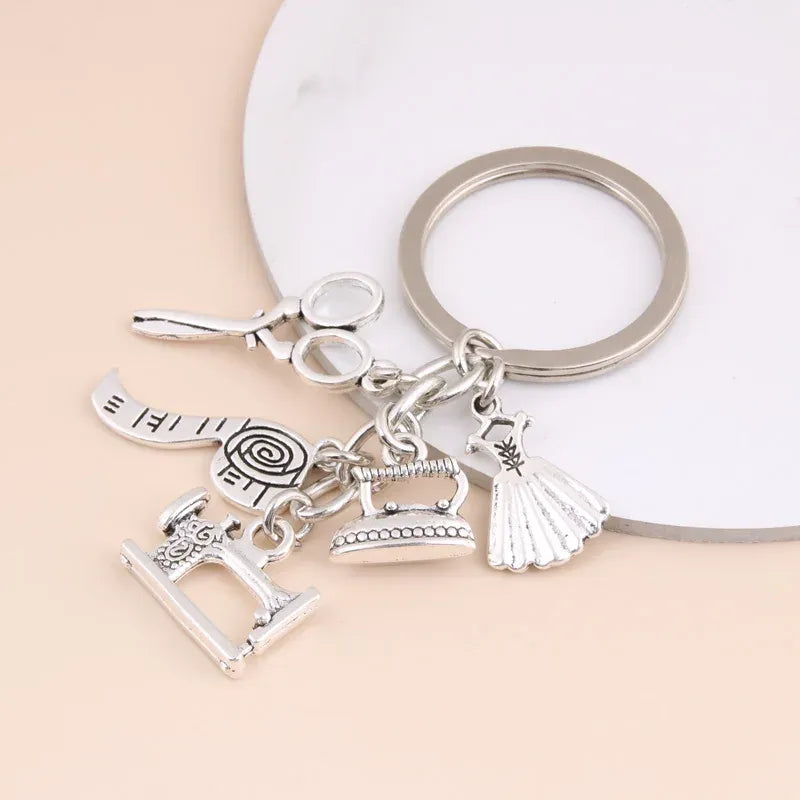 Sewing Machine & Notions Bag Charm — product detail 1