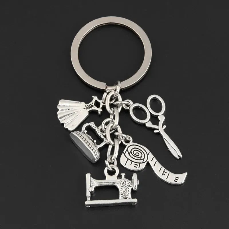 Sewing Machine & Notions Bag Charm — product detail 2