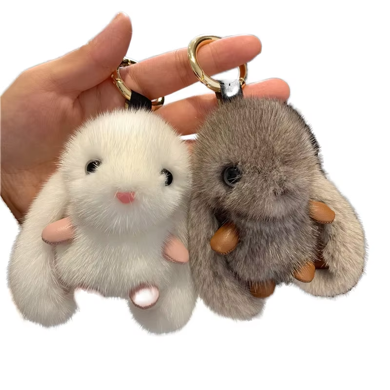Fluffy Bunny Bag Charm — supplier product detail 6